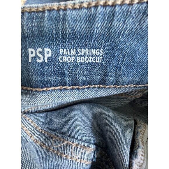 Warp + Weft jeans PSP  Palm Springs Crop Bootcut size 2/26 - Picture 8 of 12